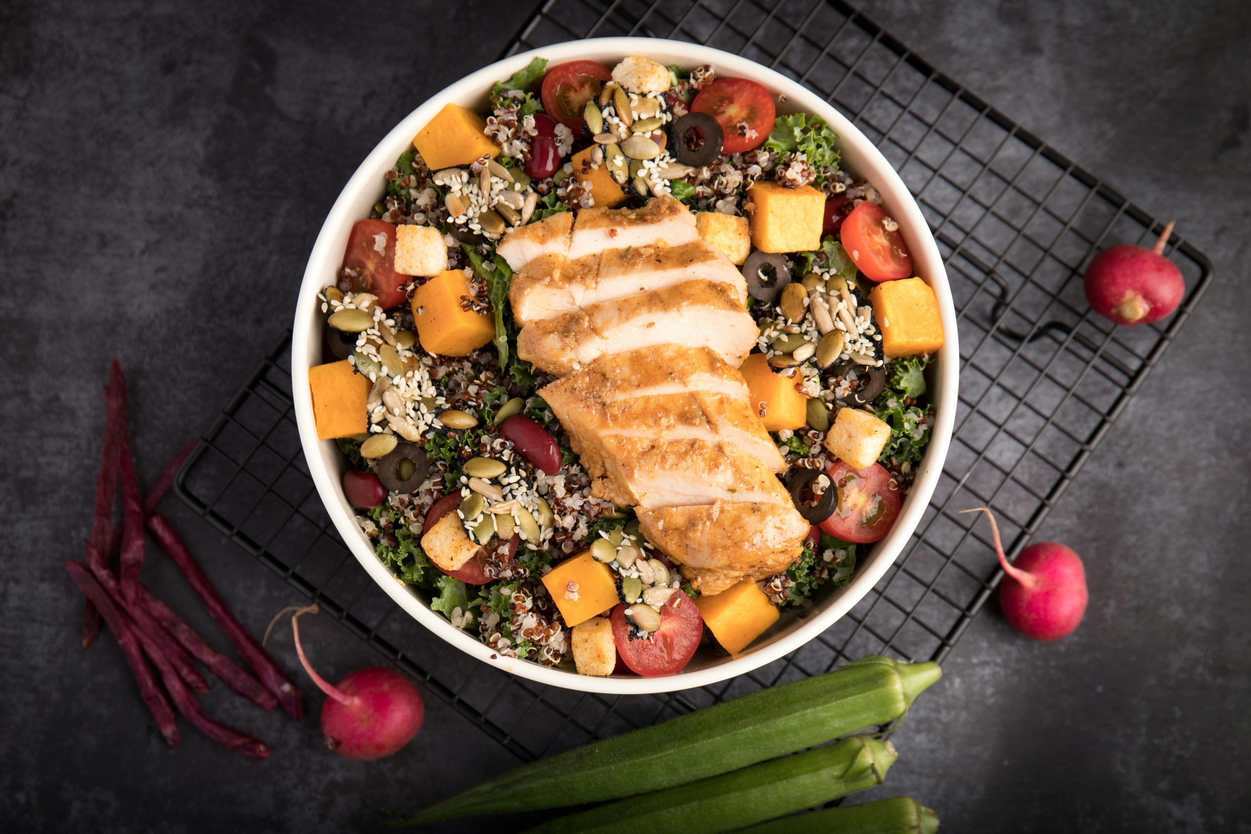 Salade saine