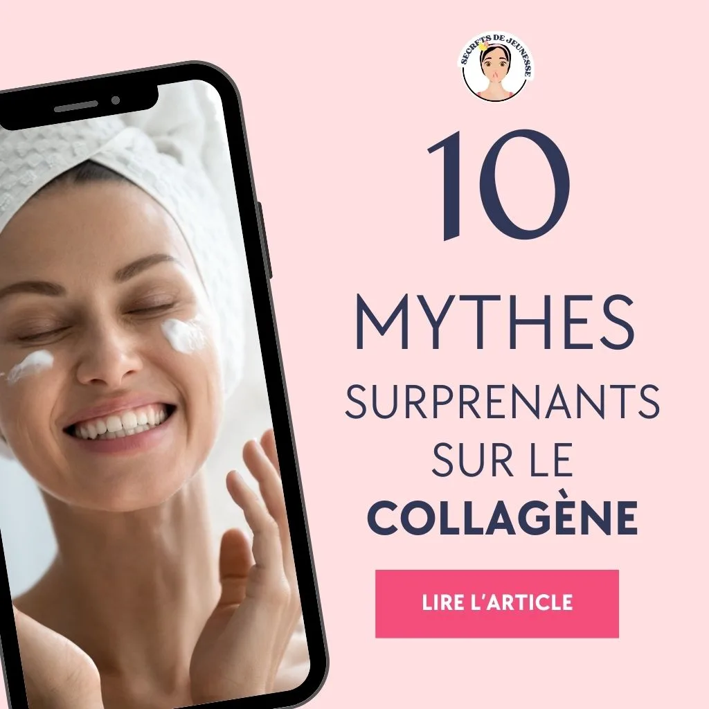 INFOGRAPHIE PRÉSENTANT 10 MYTHES AUTOUR DU COLLAGÈNE