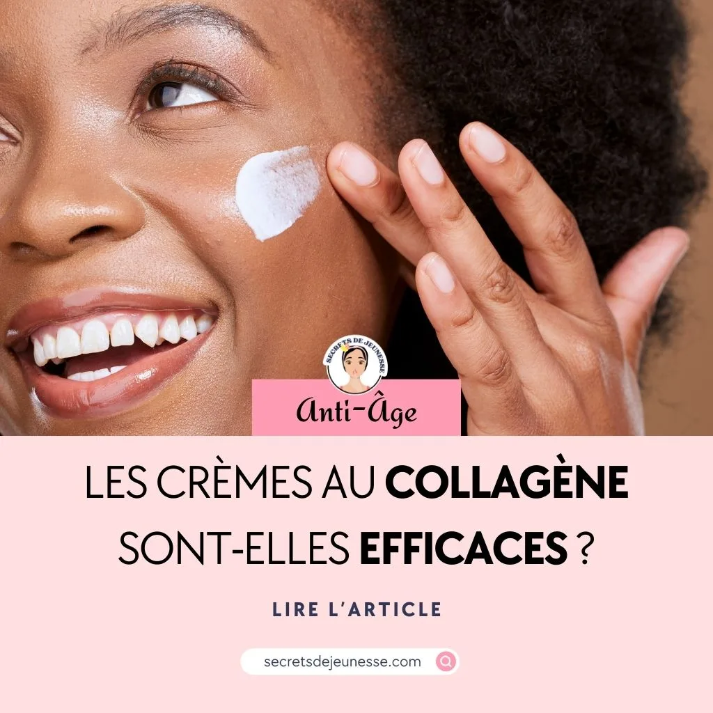 femme s'appliquant de la crème sur le visage