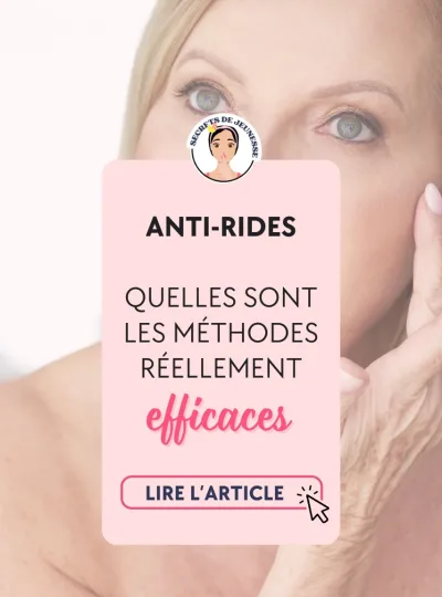 quelles sont les méthodes anti rides efficaces